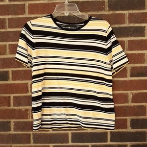 Sag Harbor Short Sleeve Sweater Size Small